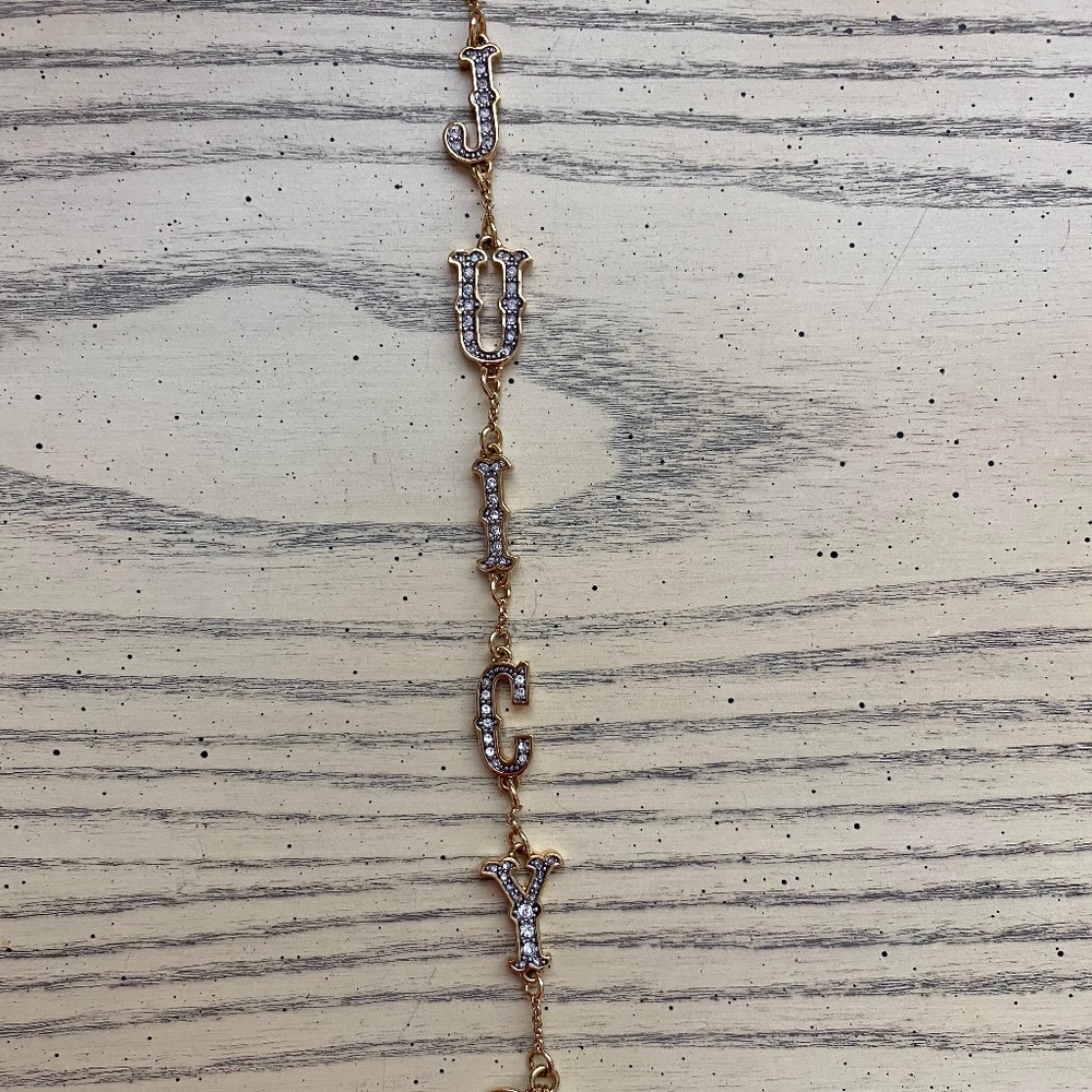 Juicy Couture Faux Diamond Bracelet